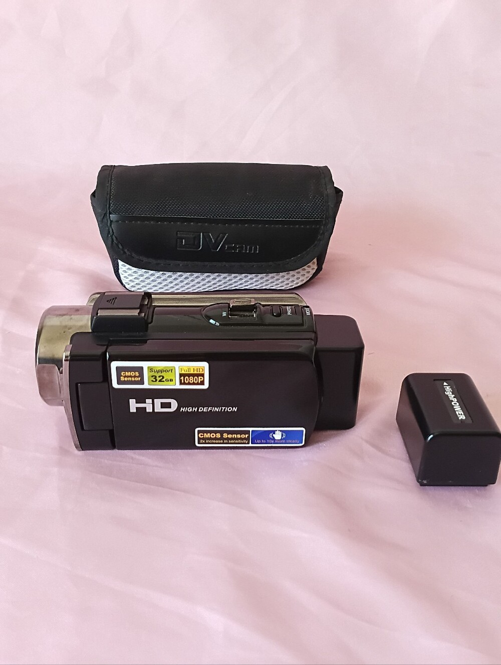 HD Digital Video Camera HDV-604S 1080p CMOS 16X Super Zoom Camcorder